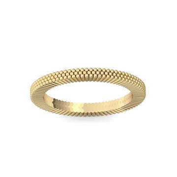 Goldring 750 + inkl. Luxusetui + Ring Gold Ring ohne Steine Gold (Gelbgold 750) - Romantic Breeze Amoonic Schmuck Größe 56 (17.8) AM156 GG75056 - 7