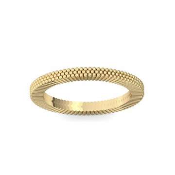 Goldring 750 + inkl. Luxusetui + Ring Gold Ring ohne Steine Gold (Gelbgold 750) - Romantic Breeze Amoonic Schmuck Größe 56 (17.8) AM156 GG75056 - 7