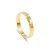 Goldring Damen aus 750 Gold. Goldring für Frauen, Goldschmuck | Gold Ring, Goldring Herren, gehämmert - 1