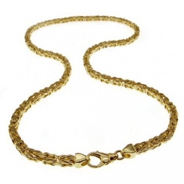 Halskette Königskette 7mm - 60cm - 750 Gelbgold - 1