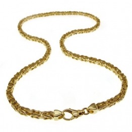 Halskette Königskette 7mm - 70cm - 750 Gelbgold - 1