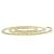 Herren-Kette aus 18-karätigem Gelbgold, flach, hohl, 6 mm breit und 70 cm lang mit Karabinerverschluss. Gewicht: 28,0 g aus 18-karätigem Gold. - 4