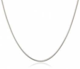 InCollections Damen-Schlangenkette 925 Sterling Silber 50 cm - 1