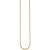 JOBO Ankerkette 585 Gold Gelbgold diamantiert 3 mm 50 cm Kette Halskette Goldkette - 3