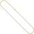 JOBO Damen-Halskette Schlangenkette aus 585 Gold 40 cm 1,4 mm - 1