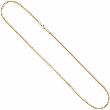 JOBO Damen-Schlangenkette aus 585 Gold 45 cm 1,9 mm - 1