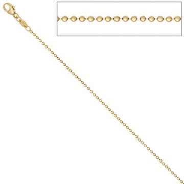 JOBO Kugelkette 585 Gelbgold 42 cm Gold-Halskette - 2