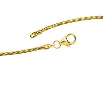 JOBO Schlangenkette 585 Gelbgold 1,4 mm 60 cm Gold-Halskette - 1