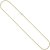 JOBO Schlangenkette 585 Gelbgold 1,6 mm 45 cm Karabinerverschluss Gold-Halskette - 1