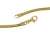 JOBO Schlangenkette aus 585 Gold Gelbgold 2,4 mm 50 cm Kette Halskette Goldkette - 1