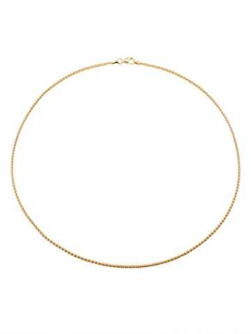 KLiNGEL Damen 925 Silber Kette in Gelbgoldfarben - 4