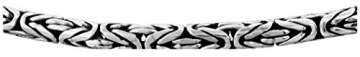 Kuzzoi Massive 925 Sterling Silber Königskette Herren Halskette, Dicke 4mm, Länge 60 cm, mit Schmuckbox - 345052-060 - 5