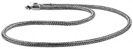 KUZZOI massive 925 Sterling Silber Königskette Herren Halskette, Dicke 5mm, Länge 50 cm, mit Schmuckbox - 345051-050 - 1