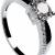 Lars Benz Damen-Ring Verlobungsring Silber 925 Swarovski Zirkonia 1,4 Karat 52-mm - 1