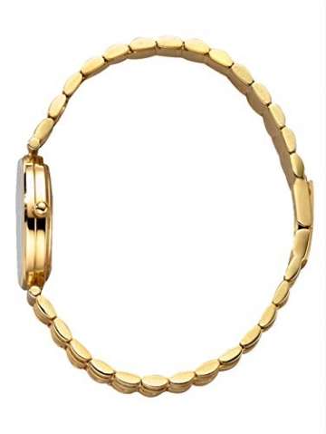 Le Blanc Damen Analog Uhr in 585 Gold (14 Karat) mit Armband in Gelb aus 585 Gelbgold - 3