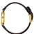 Le Blanc Damen Analog Uhr in 585 Gold (14 Karat) mit Armband in Schwarz aus Leder - 2