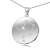 LillyMarie Damen Hals-Kette Silber 925 Swarovski Elements Sternzeichen-Anhänger Waage Längen-verstellbar Schmucketui Partner Geschenke - 1