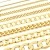 Massive edle Goldkette Panzerkette Halskette Collier Echt 333 Gold (45, 0,8 mm) - 1