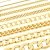 Massive edle Goldkette Panzerkette Halskette Collier Echt 585 Gold (50, 4.7mm) - 1