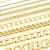 Massive edle Goldkette Panzerkette Halskette Collier Echt 585 Gold (50, 4.7mm) - 1