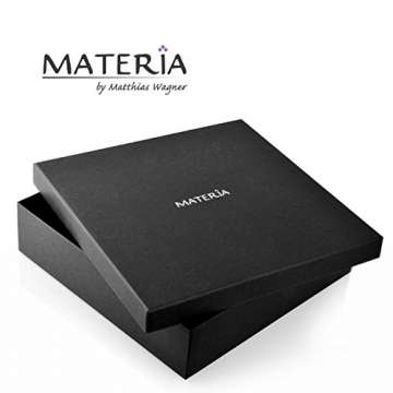 MATERIA 925 Silber Königskette Herren Halskette 3mm diamantiert rhodiniert 45 50 55 60 65 70 80cm + Schmuck Box #K56, Länge Halskette:70 cm - 4