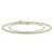 Miore Armband Damen Weizenkette Gelbgold 14 Karat / 585 Gold, Länge 19.5 cm Schmuck - 3