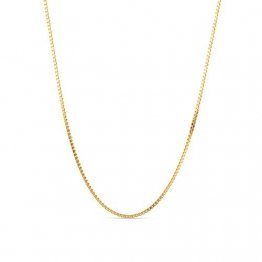 Miore Kette Damen Venezianer Halskette Gelbgold 9 Karat / 375 Gold, Länge 45 cm Schmuck - 1