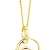 Miore Kette - Halskette Damen Kette Gelbgold 9 Karat / 375 Gold mit Herz Süßwasserperle 45 cm - 4