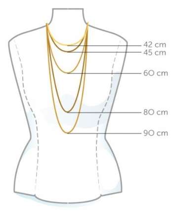 Miore Kette - Halskette Damen Kette mit Kreuz Gelbgold 9 Karat / 375 Gold Diamant Brilliant 45 cm - 3