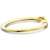 Miore Ohrringe Damen klassische Creolen aus Gelbgold 18 Karat/ 750 Gold, ovale Ohrschmuck 19.5 X 28.5 mm - 3