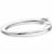 Miore Ohrringe Damen klassische Creolen aus Weißgold 18 Karat/ 750 Gold, ovale Ohrschmuck 19.5 X 28.5 mm - 2