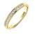 Miore Ring Damen 0.33 Ct Diamant Ewigkeitsring aus Gelbgold 14 Karat / 585 Gold, Schmuck mit Diamanten Brillanten - 2