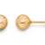 Miore Schmuck Damen Ohrstecker Kugel Ohrringe aus Rotgold 9 Karat / 375 Gold - 1