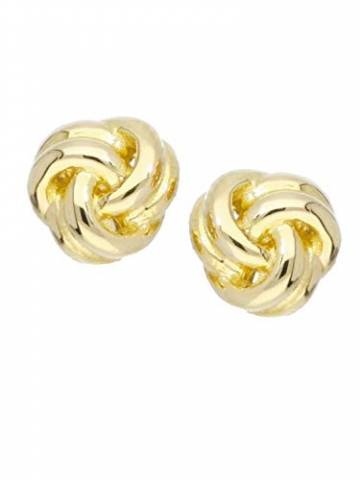 MyGold Ohrringe Ohrstecker Stecker Gelbgold 750 Gold (18 Karat) Ø 7mm Rund Goldohrringe Goldohrringe Goldstecker Ohrschmuck Damenohrringe Frauenohrringe Florenca O-07810-G501 - 1