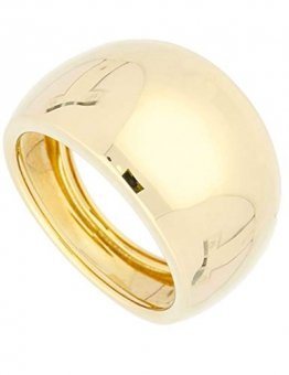 MyGold Ring Gelbgold 585 Gold (14 Karat) Ohne Stein Schlicht Gr. 54 Damenring Breit 14mm Goldring 3,5gr Wilshere R-06062-G401-W54 - 1