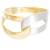 MyGold Ring Goldring Gelbgold Weißgold 585 Gold (14 Karat) Bicolor Ohne Stein Matt Glanz Schlicht Damenringe Goldringe Gr. 54 Illos R-07930-G463-W54 - 2