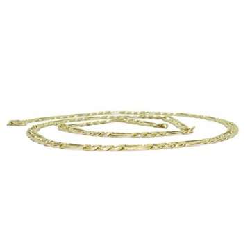 Never Say Never, Halskette aus 18-karätigem Gelbgold, für Herren, Modell 3 x 1, 6 mm lang und 60cm breit 11,70 g 18-karätiges Gold. - 4