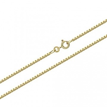 NKlaus 60cm Venezia Goldkette 0,9mm 333 Gelbgold 8 Karat Venezianerkette Collier 3,10g 9318 - 1