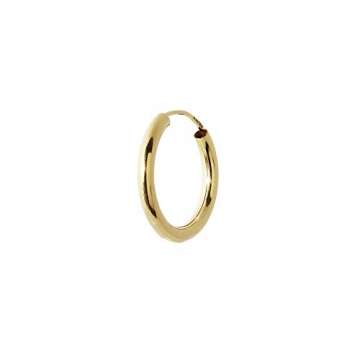 NKlaus EINZEL 333 gelb Gold CREOLE Ohrring Ohrschmuck rund Goldohrring 20mm 1850 - 3