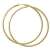 NKlaus Paar 333 Gold gelbgold Creolen Ohrringen Ohrschmuck rund Goldohrringe 60mm 9019 - 2