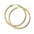 NKlaus Paar 585 Gold gelbgold Creolen Ohrringen Ohrschmuck 2,5mm rund Goldohrringe 40mm 9033 - 2