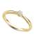 Orovi Ring für Damen Verlobungsring Gold Solitärring Diamantring 9 Karat (375) Brillianten 0.09crt GelbGold Ring mit Diamanten Ring Handgemacht in Italien - 1