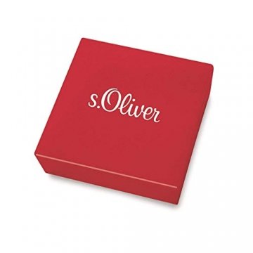 s.Oliver Kette mit Anhänger für Damen Anker, 925er Sterling Silber rhodiniert - 4