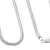 Schlangenkette 925 Sterling Silber 2,5mm breit 50cm lang Silberkette Halskette Kette Unisex - 4
