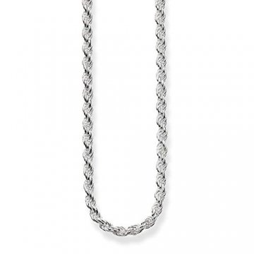 Thomas Sabo Damen-Kette Kordelkette Glam & Soul 925 Sterling Silber Länge 45 cm KE1349-001-12-L45 - 1