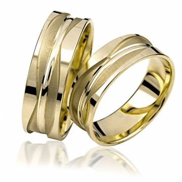 Trauringe in Gelbgold in 333 GOLD von Rubin Juwelier - 1