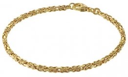 trendor Armband für Damen Königskette Gold 333 (8 Karat) Damen Armband, modische Geschenkidee, Armband Echtgold, Armschmuck für Damen, Goldarmband 75296 - 1