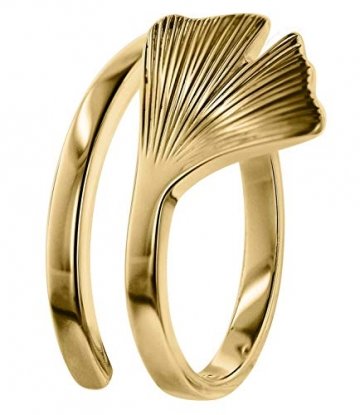 trendor Gingko Damen-Ring Gold 333 75038-52 Ringgröße 52/16,6 - 1
