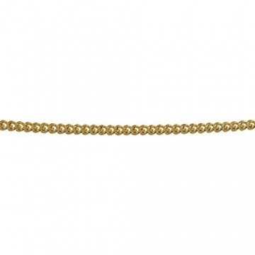 trendor Goldkette für Anhänger 333 Gold Flachpanzer-Kette Breite 0,8 mm elegante goldene Kette, wunderschöne Geschenkidee, Halskette aus Echtgold 72436-38 38 cm - 5