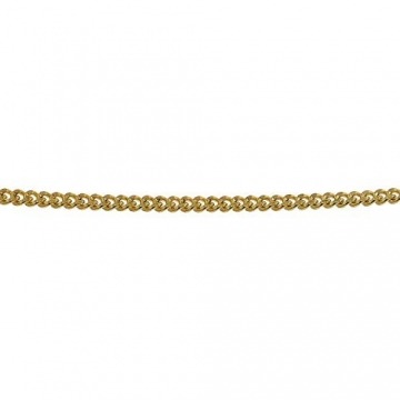 trendor Goldkette für Anhänger 333 Gold Flachpanzer-Kette Breite 0,8 mm elegante goldene Kette, wunderschöne Geschenkidee, Halskette aus Echtgold 72436-38 38 cm - 5